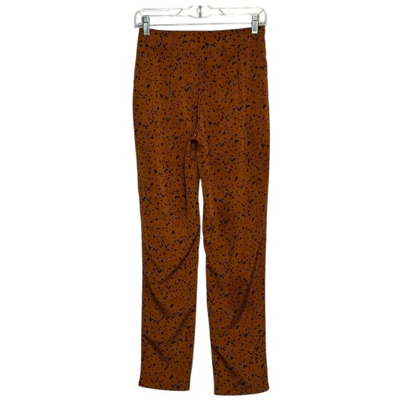 PrettyLittleThings brown black animal print pants size 2 - Picture 2 of 8